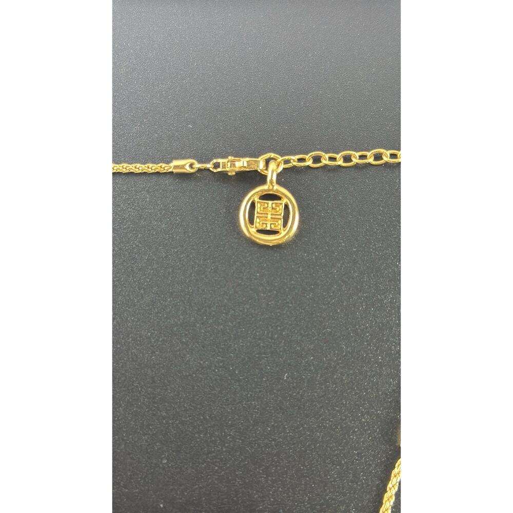 Givenchy Vintage Crystal Pendant‎ Necklace - Picture 5 of 6